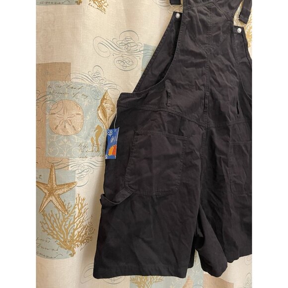 NWT VTG 90s Disney Pooh Tigger Black Short Overalls Women’s 22W Plus Collector - Picture 11 of 16